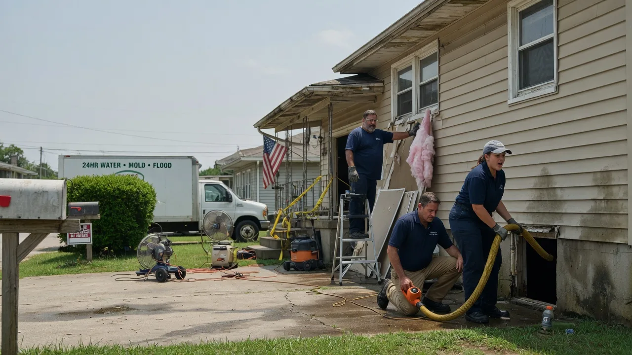 Water Damage Repair in Saratoga, IN near me